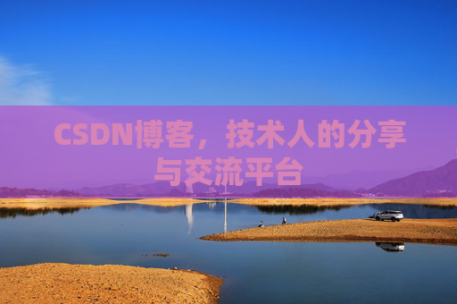 CSDN博客，技术人的分享与交流平台